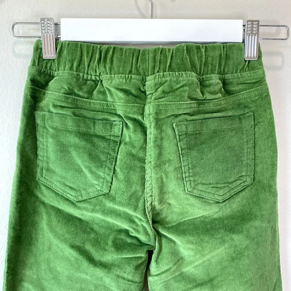 Mini Boden Corduroy Pants Green NWT 11